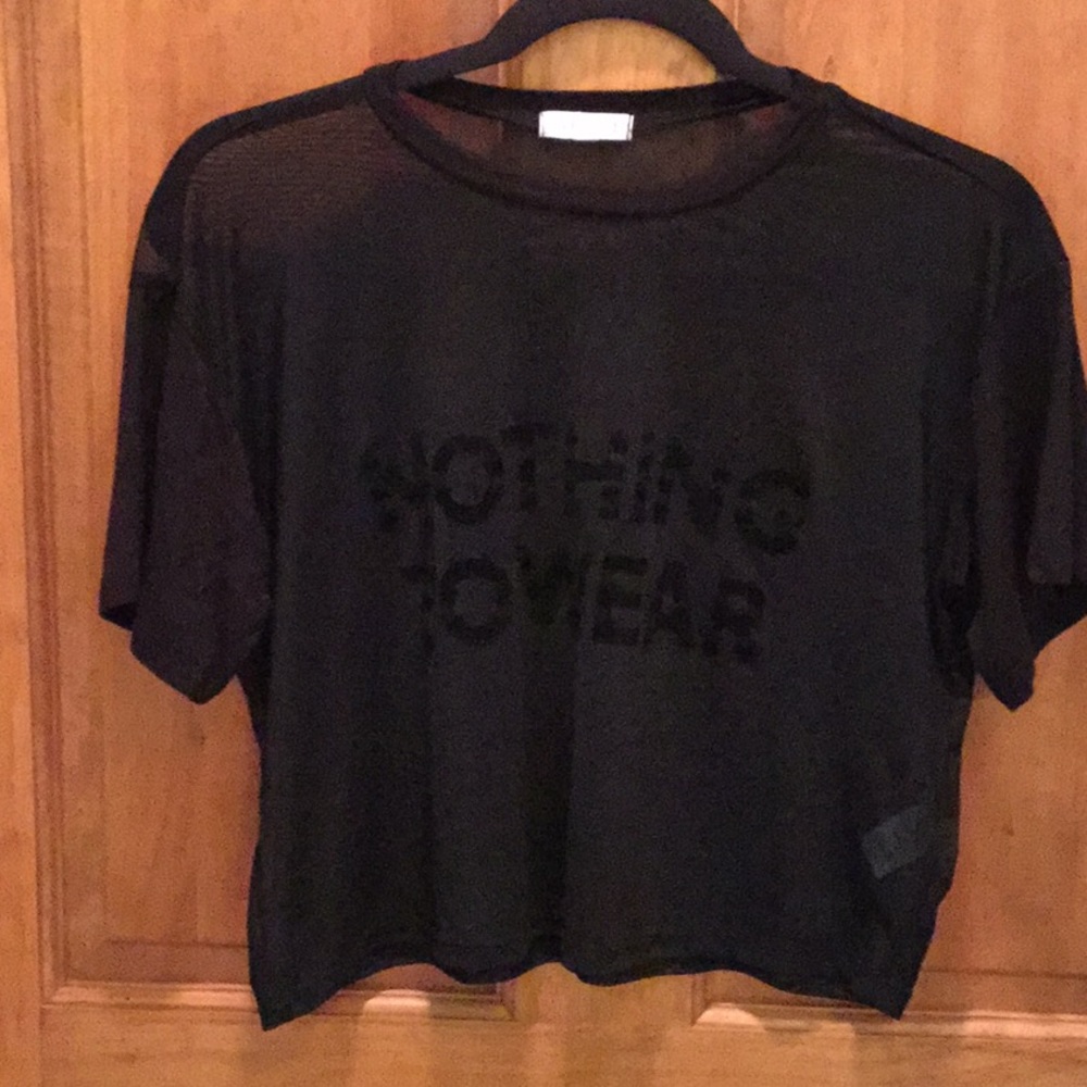A’gaci sheer “nothing to wear” t-shirt size S